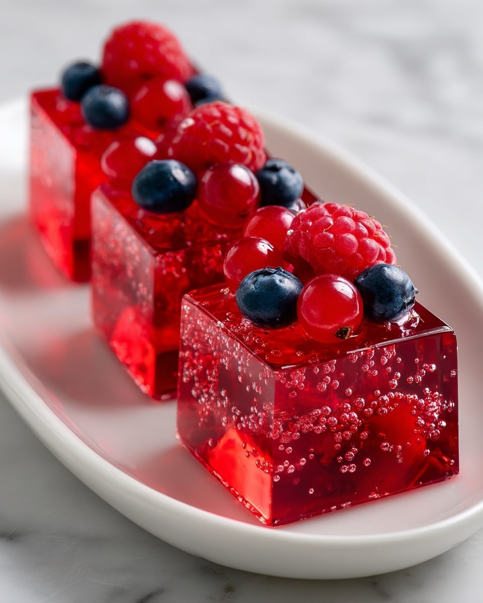 Dr Oz Pink Gelatin for Weight Loss: A Simple Cranberry and Pomegranate Gelatin Recipe - Recipe Image