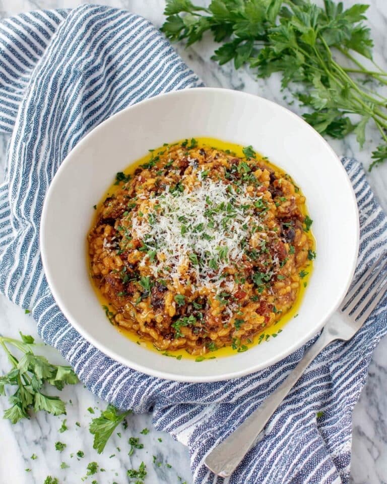 Manestra: Greek Orzo Comfort Food with Ground Meat and Mint Recipe
