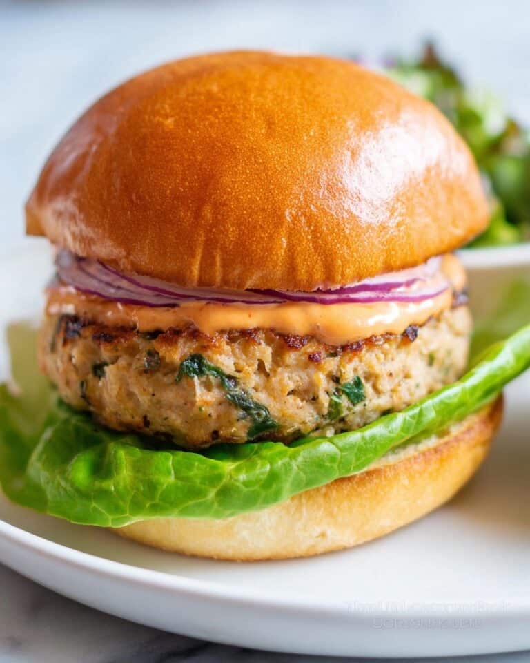 Tuscan Turkey Burgers Recipe