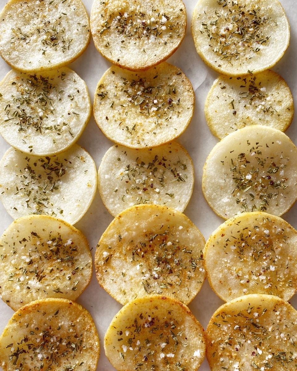 Baked Chickpea Chips Recipe - Recipe Image