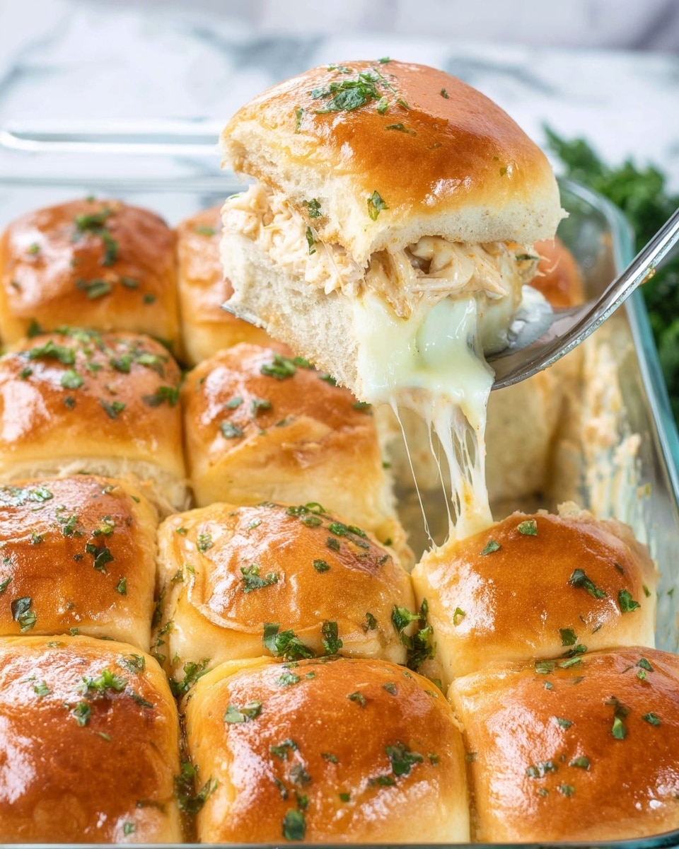 Baked Turkey Cheese Sliders Recipe - Recipe Image