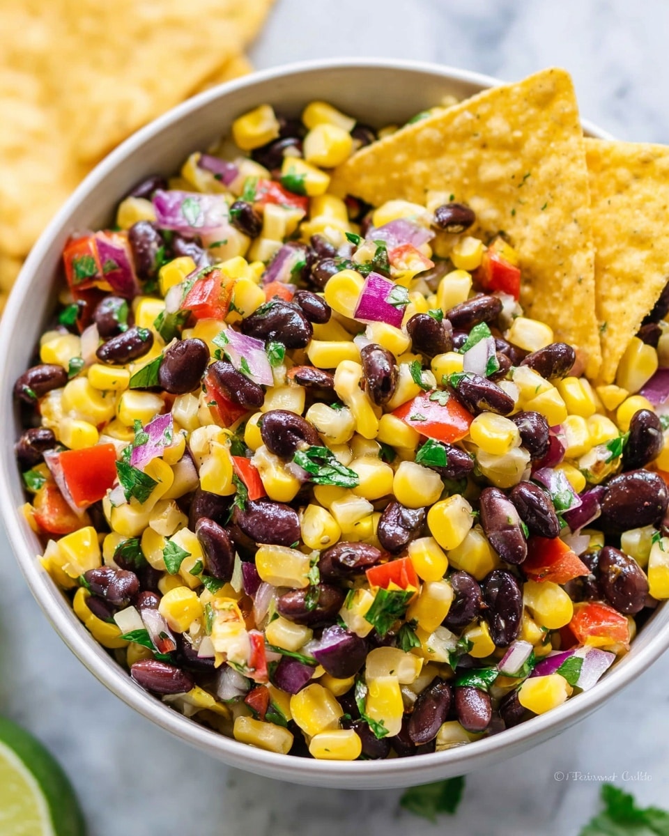 Corn Black Bean Salsa Recipe - Recipe Image