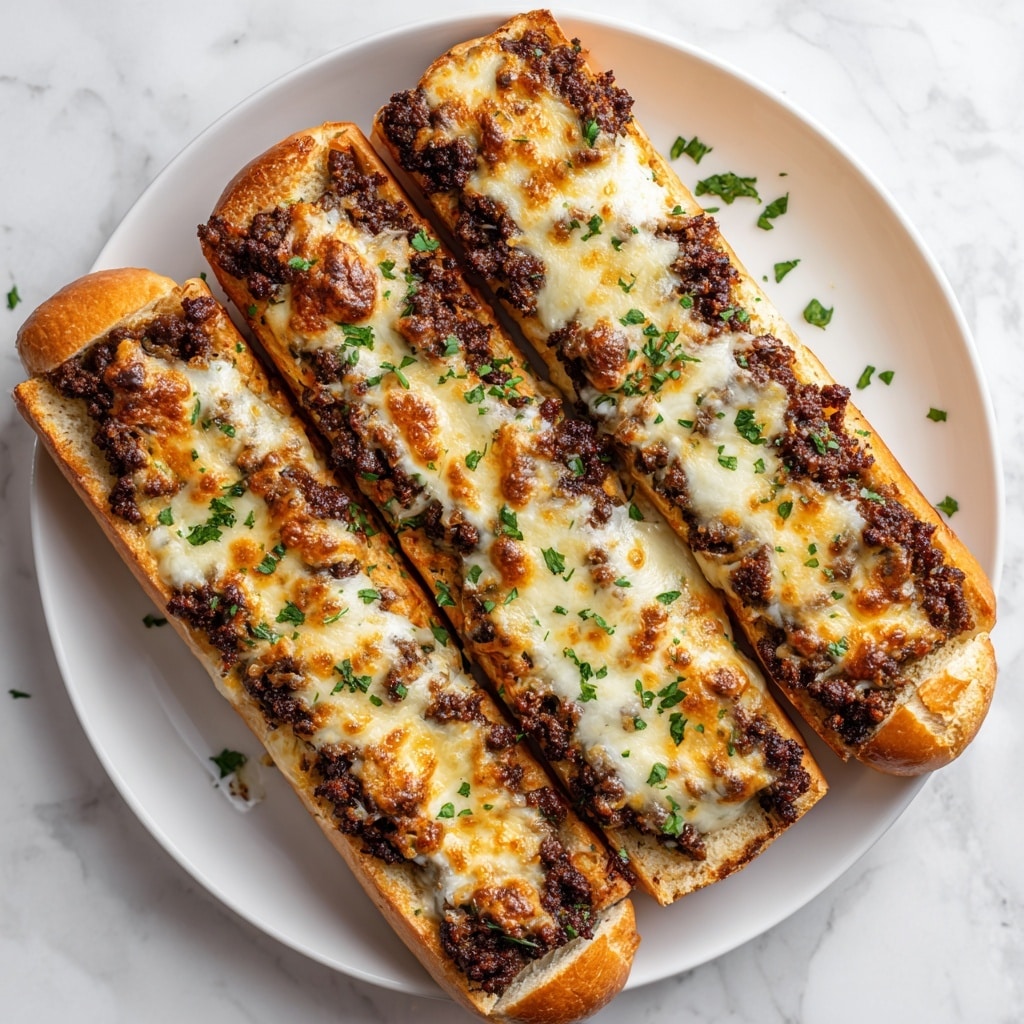 Philly Cheesesteak Stuffed Cheesy Breadsticks Recipe - Recipe Image
