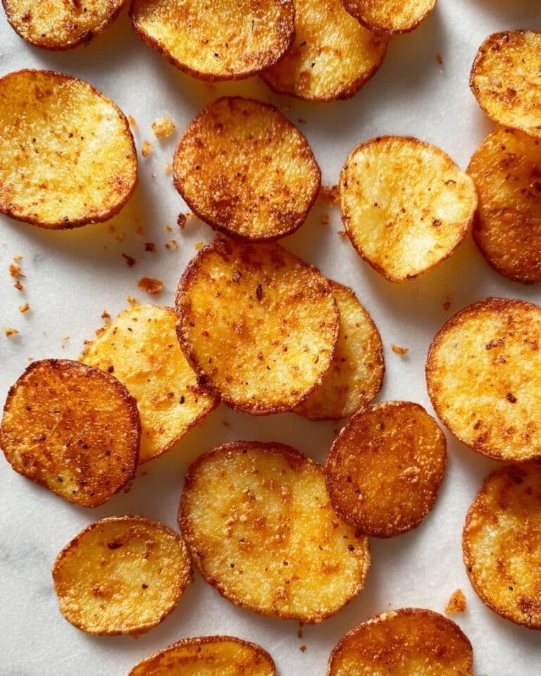 Baked Chickpea Chips Recipe