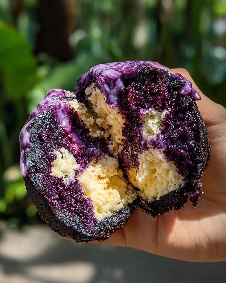 Coconut Ube Besito Cookies Recipe - Recipe Image