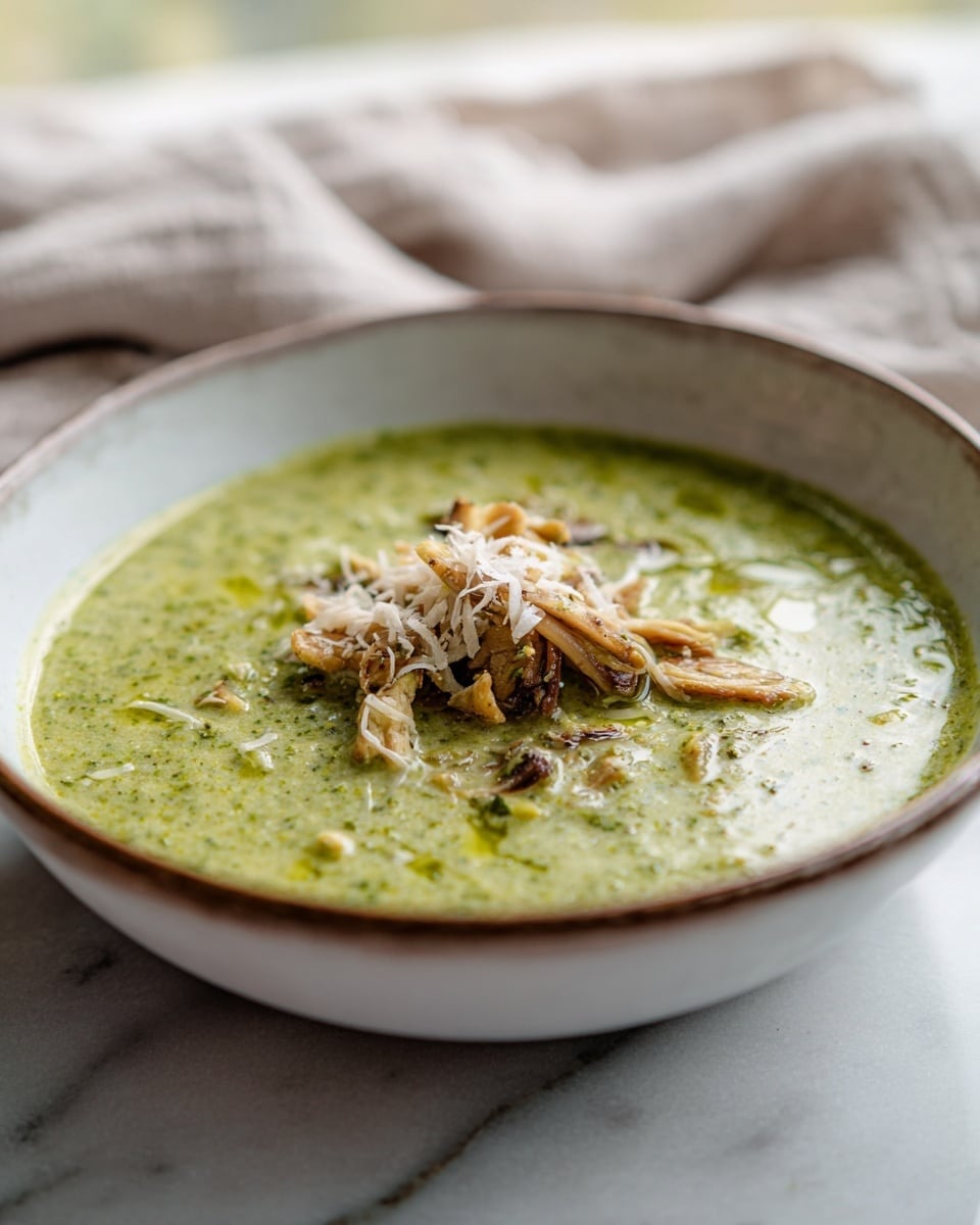 Spinach Artichoke White Bean Soup Recipe - Recipe Image