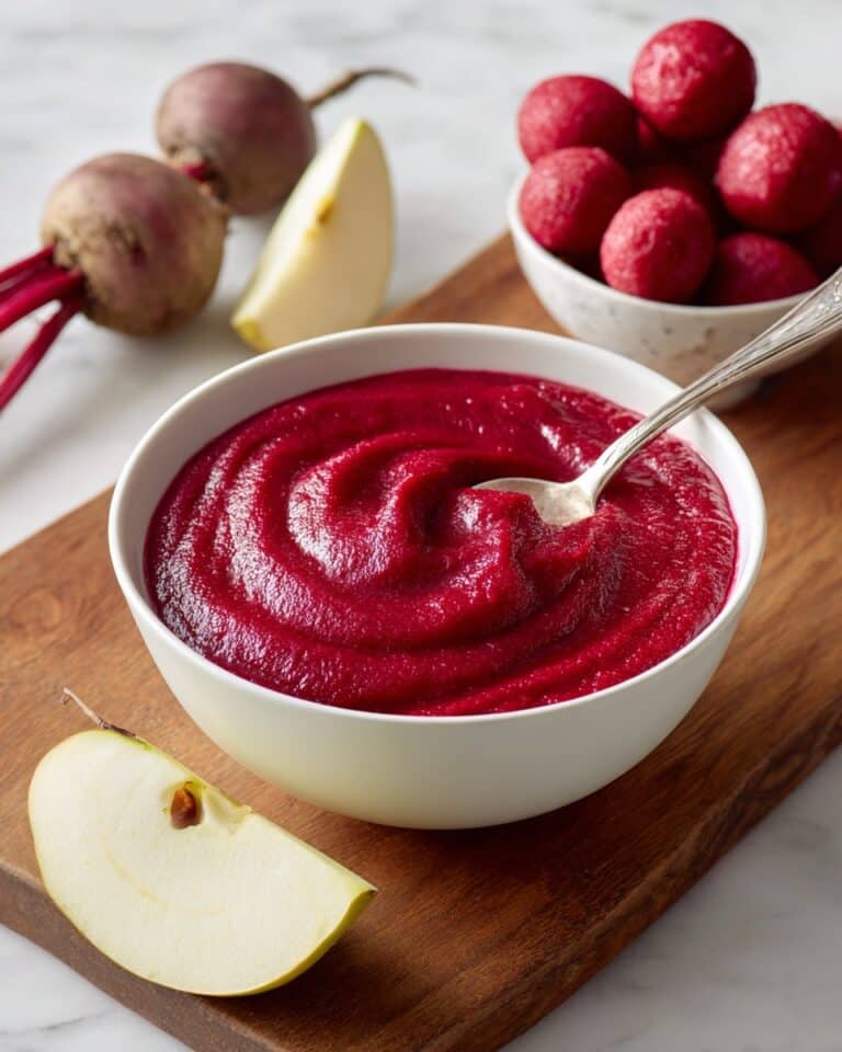 Strawberry Beet Instant Pot Applesauce Recipe