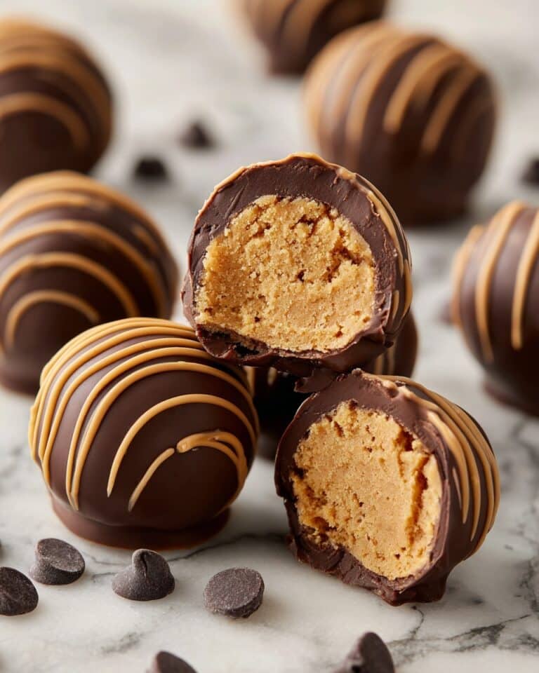 Reese’s Bombs: No-Bake Peanut Butter and Chocolate Candy Balls Recipe