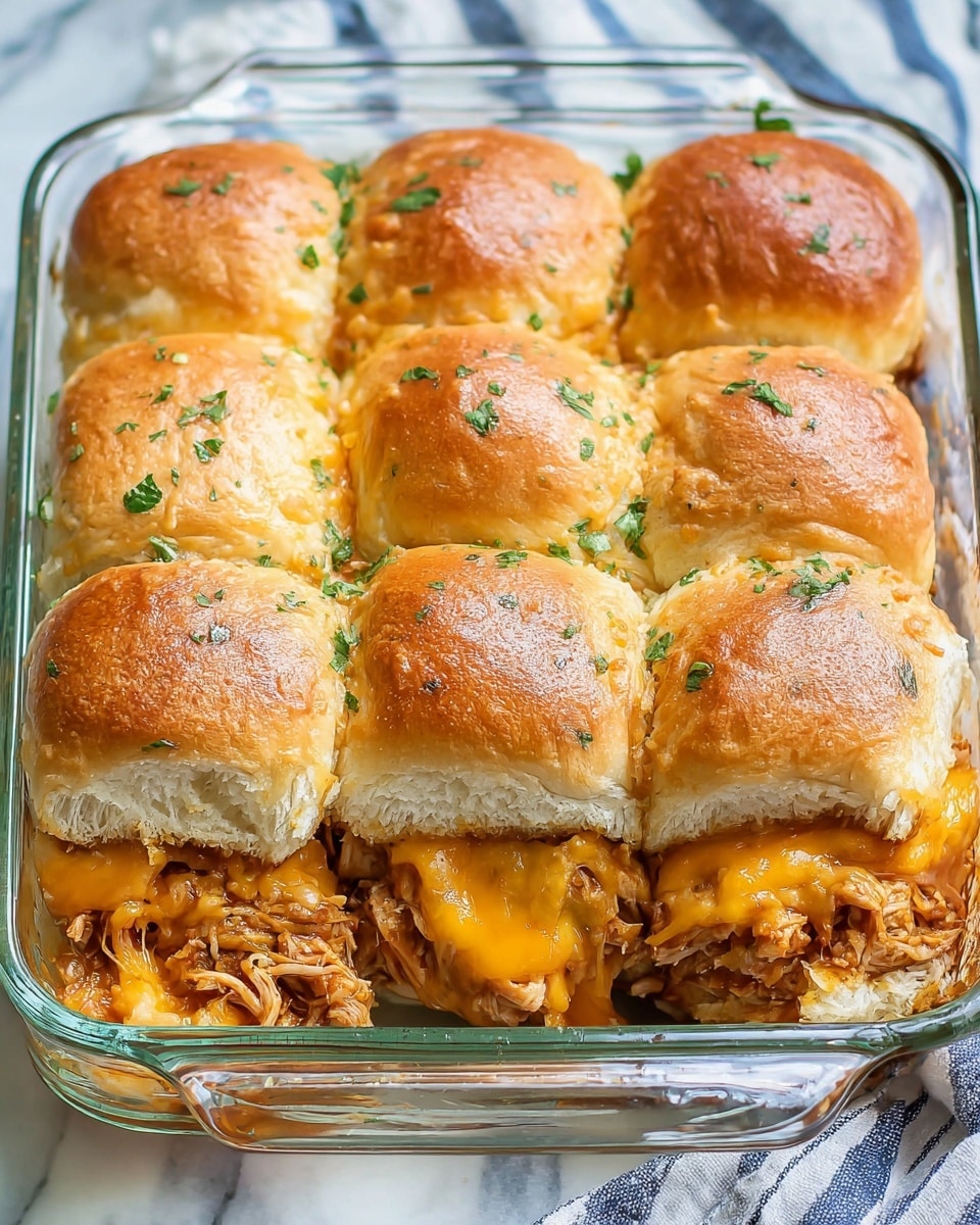 BBQ Chicken Sliders on Hawaiian Rolls Recipe - Recipe Image