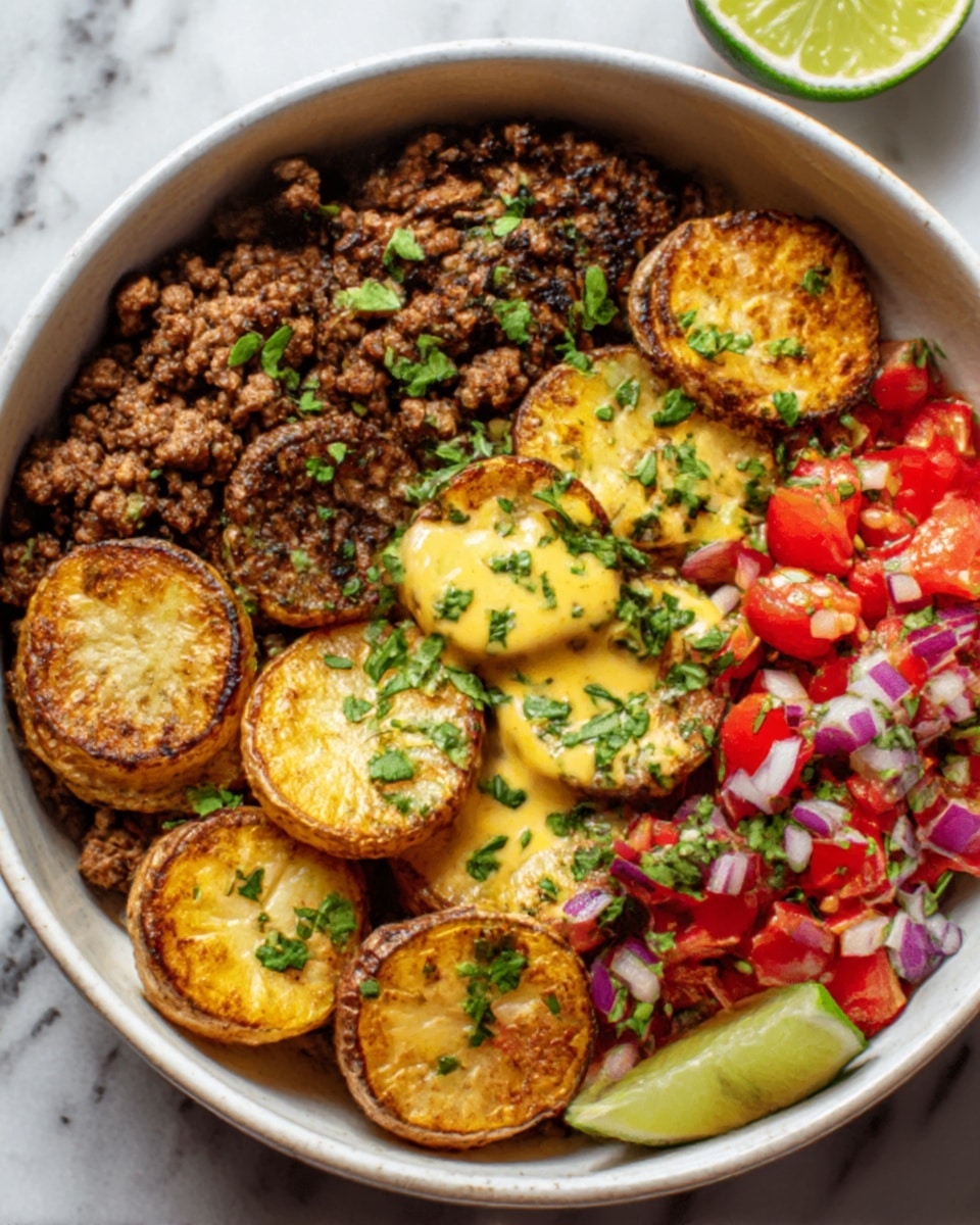 Loaded Fiesta Potato Bowls Recipe - Recipe Image