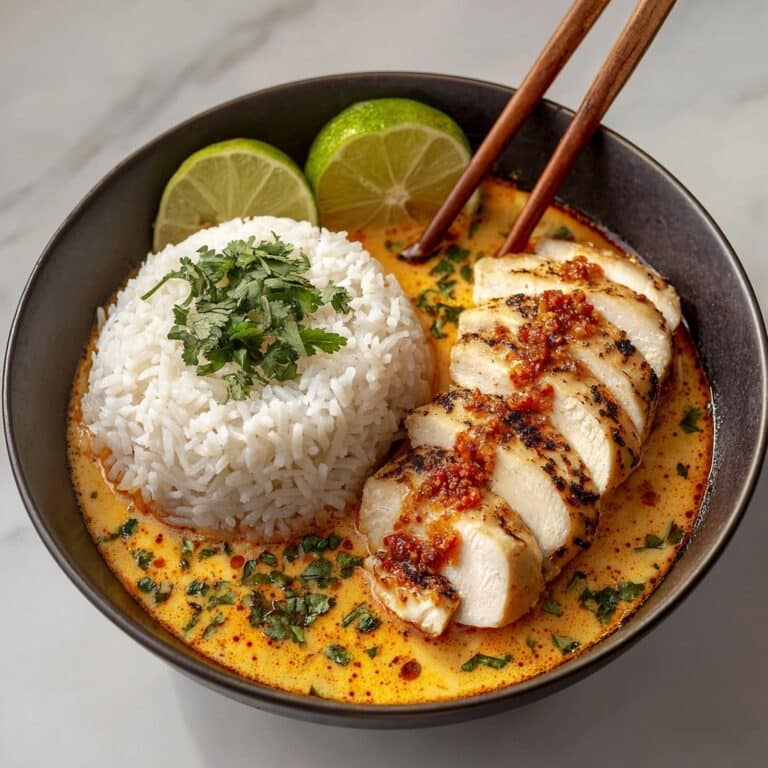 Coconut Chicken Brothy Rice: A Cozy One-Pot Delight! Recipe