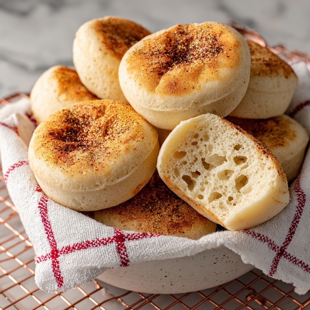 Easy Gluten Free English Muffins Recipe - Recipe Image